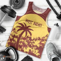 Custom West Indies Cricket Men Tank Top Windies Newest Version