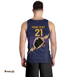 NRL Storm Christmas Custom Men Tank Top Minimalism Style