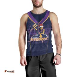 NRL Storm Christmas Custom Men Tank Top Minimalism Style
