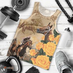 Personalised Melbourne Horse Racing Men Tank Top Australia Wonder Horse