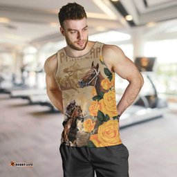 Personalised Melbourne Horse Racing Men Tank Top Australia Wonder Horse