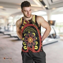 Australia Indigenous Children's Day Men Tank Top Strong In Culture Stronger Together Aboriginal Art
