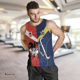Custom Dragons-Cowboys Combine Storm-Warriors Men Tank Top Sport Style Version 02