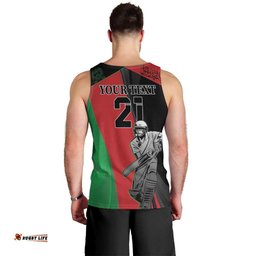 Custom Afghanistan Cricket Men Tank Top Sporty Version