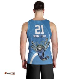 Custom NSW Cockroaches Blues Men Tank Top New South Wales Origin No2