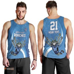 Custom NSW Cockroaches Blues Men Tank Top New South Wales Origin No2