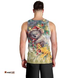 Have A Koala-ty Christmas in July Men Tank Top