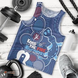 NAIDOC Week Men Tank Top NSW Blues Platypus