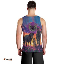 Australia Animals ANZAC Men Tank Top Dog And Horse Heroes Also Served