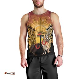 Australia And New Zealand ANZAC Men Tank Top Aussie Kangaroo With Aotearoa Kiwi Lest We Forget