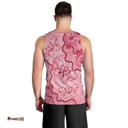 Australia Indigenous Mother's Day Men Tank Top Breast Cancer Survivor