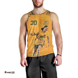 Sam Kerr Australia Matildas Men Tank Top