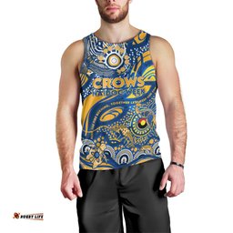 Custom NAIDOC Week 2024 Eagles Men Tank Top Aboriginal Animals Keep The Fire Burning