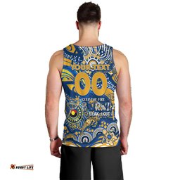 Custom NAIDOC Week 2024 Eagles Men Tank Top Aboriginal Animals Keep The Fire Burning