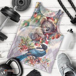 Koala and Tui Bird Christmas in July Men Tank Top