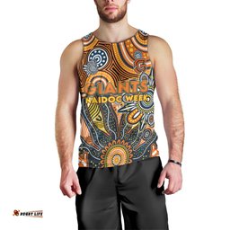 Personalised Giants NAIDOC Week 2024 Men Tank Top Aussie Aboriginal Art