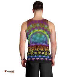 Australia LGBT History Month Men Tank Top Love Always Wins Aboriginal