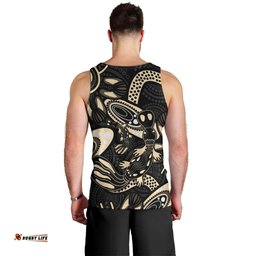 Australia Mothers Day Men Tank Top Mom And Baby Platypus Aboriginal Art