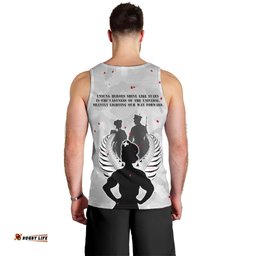 New Zealand ANZAC Day Men Tank Top For The Nurse Lest We Forget