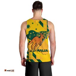 Australia Day Proud To Be Aussie Men Tank Top -