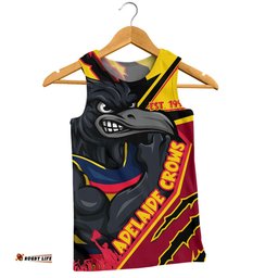 Amazing Aussie Adelaide Crows Battlefield Glory Gear Men Tank Top