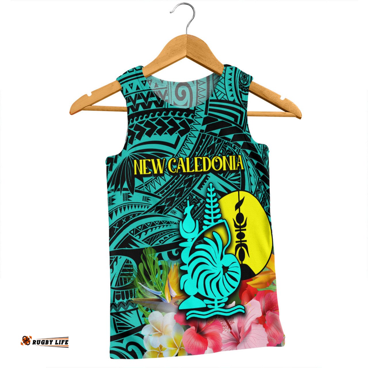Amazing Aussie Australia South Sea Islanders I'm New Caledonian With Polynesian Tropical Style Men Tank Top