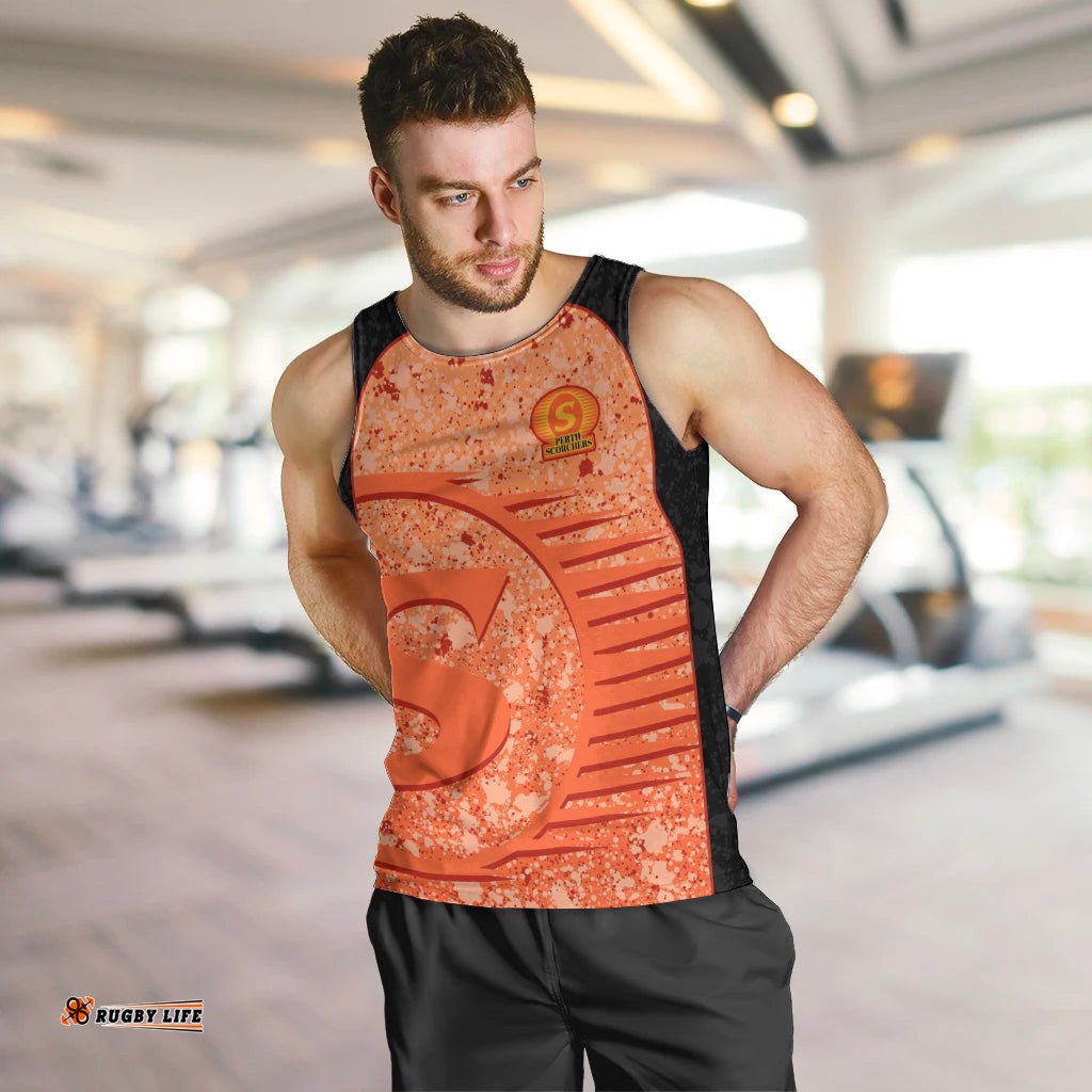 Perth Scorchers Custom Men Tank Top BBL Cricket Team 2024