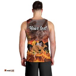 Personalised Save Wildlife Australia Men Tank Top Bushfire Awareness