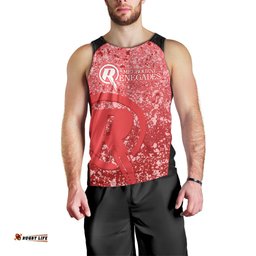 Melbourne Renegades Custom Men Tank Top BBL Cricket Team 2024