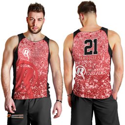 Melbourne Renegades Custom Men Tank Top BBL Cricket Team 2024