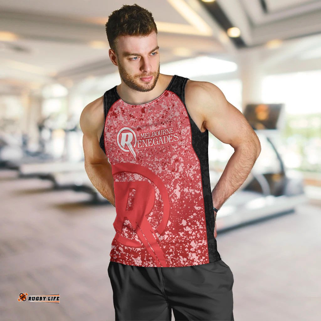 Melbourne Renegades Custom Men Tank Top BBL Cricket Team 2024