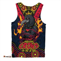 Amazing Aussie Adelaide Crows Ripped Legacy of the Game Men Tank Top