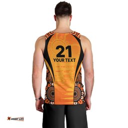 Made Tough Scorchers Custom Men Tank Top Champions BBL13 Aboriginal Version