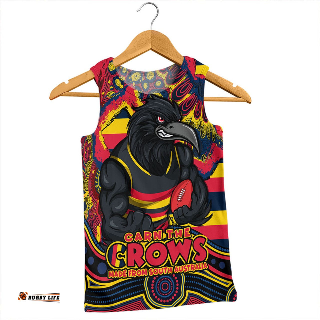 Amazing Aussie Adelaide Crows Blazing Spirit Of Victory Men Tank Top