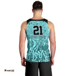 Brisbane Heat Custom Men Tank Top BBL Cricket Team 2024
