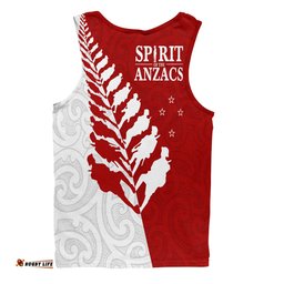 Amazing Aussie Australia New Zealand Anzac Day Custom Spirit Of The Anzacs Men Tank Top