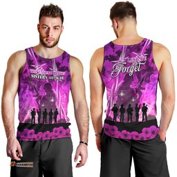 Australia ANZAC Day Men Tank Top The Unsung Heroes Sisters of War