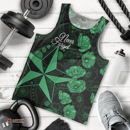 Stars Cricket Never Forget Custom Men Tank Top ANZAC Day with Poppy Aboriginal
