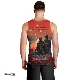 New Zealand ANZAC The Stars of Matariki Men Tank Top For Your Tomorrow They Gave Their Today