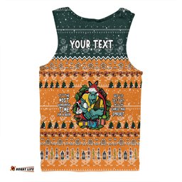 Amazing Aussie Australia Wallabies Christmas Custom Chrissie Spirit Men Tank Top