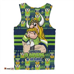 Amazing Aussie Canberra Raiders Champion���s Pride Comic Style Men Tank Top
