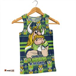 Amazing Aussie Canberra Raiders Champion���s Pride Comic Style Men Tank Top