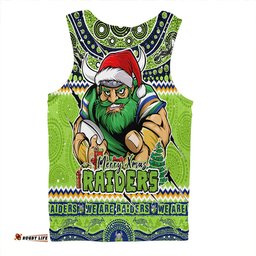Amazing Aussie Canberra Raiders Aboriginal Xmas Special Ugly Christmas Style Men Tank Top