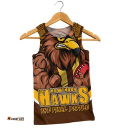 Amazing Aussie Hawthorn Final Clash Battle Edition Men Tank Top