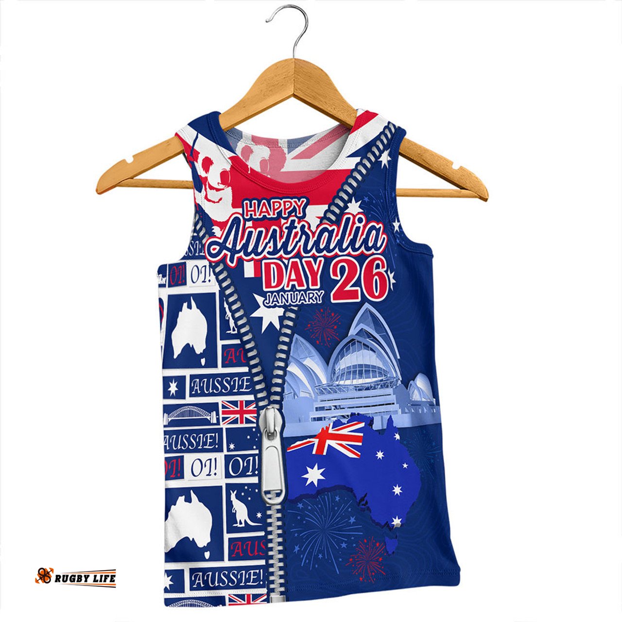 Amazing Aussie Australia Australia Day Spirit ��� 26th January Special Men Tank Top