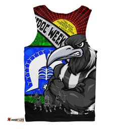 Amazing Aussie Collingwood NAIDOC Week Pride Edition Men Tank Top