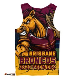 Amazing Aussie Brisbane Broncos Unleash Power In The Ultimate Battle Men Tank Top