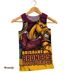 Amazing Aussie Brisbane Broncos Unleash Power In The Ultimate Battle Men Tank Top