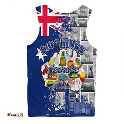Amazing Aussie Australia Australia Big Things Men Tank Top