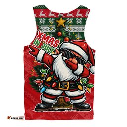 Amazing Aussie Australia Santa Dabs Down Under Xmas In July Edition Men Tank Top